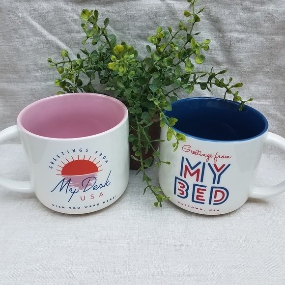 PAIR Coffee Mugs, My Desk